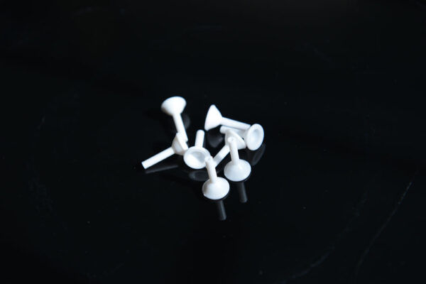 Isı Cam Huni ve Balonu 2,5 CM (1000 Adet Paket)